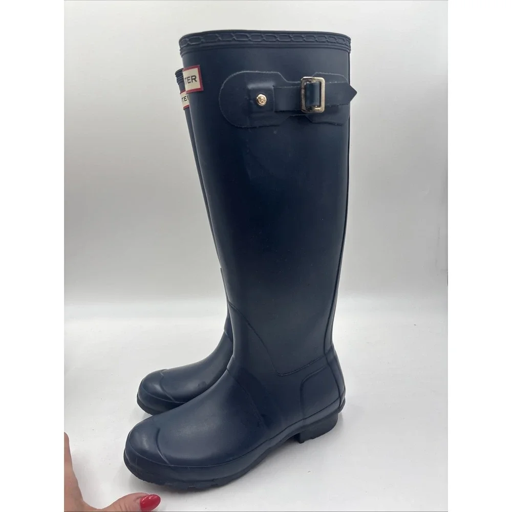 Hunter Original Tour Tall Boot, Navy, W8